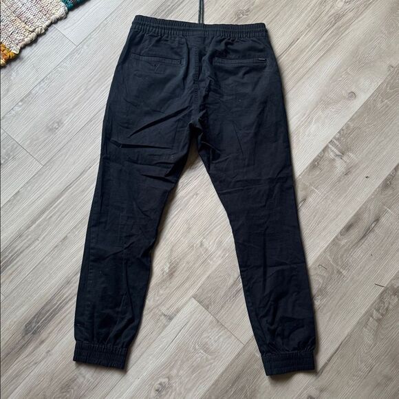 Volcom - Frickin Slim Jogger Black - Pants Size Medium - Picture 4 of 7